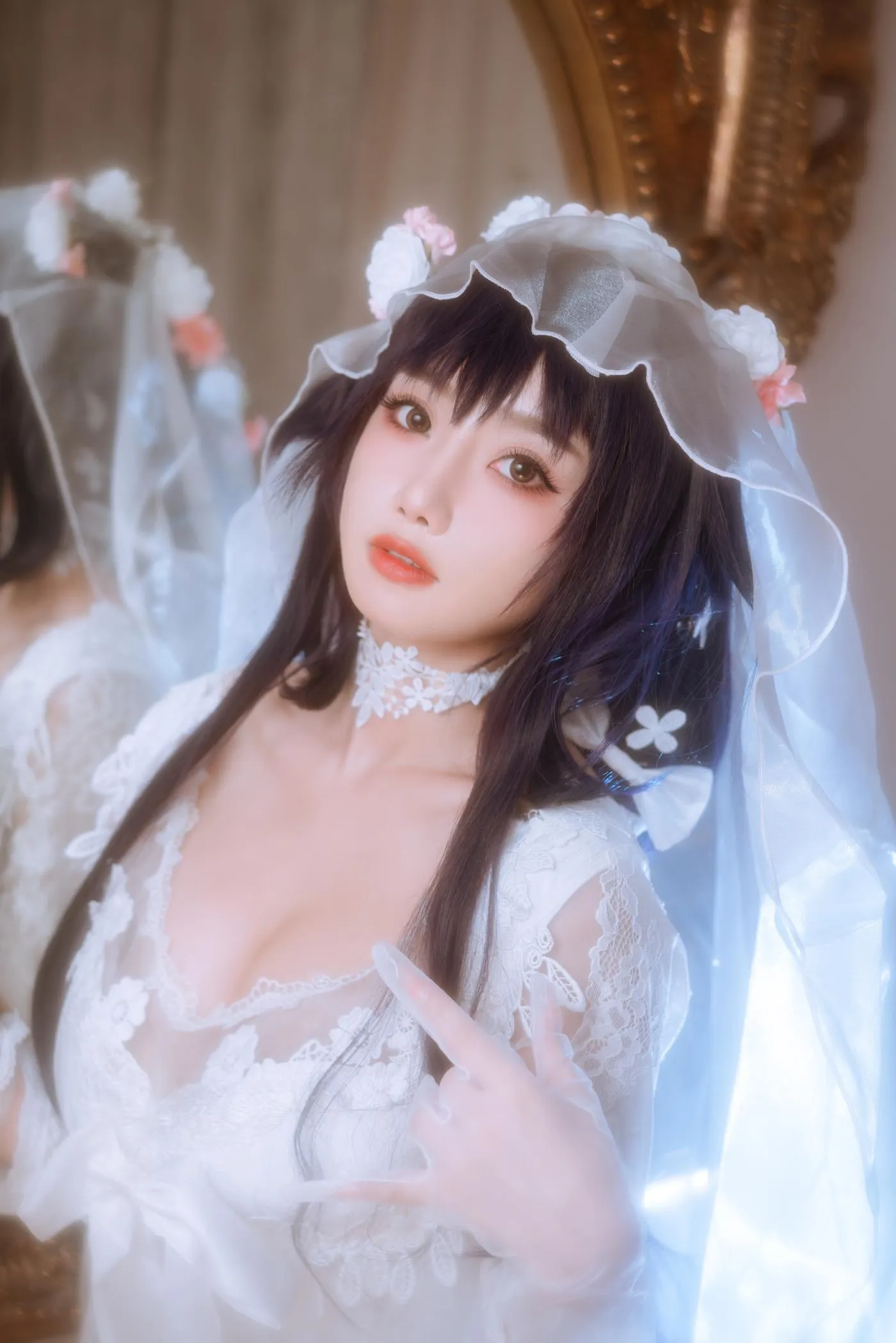 鬼畜瑶在不在w – NO.51 57婚纱 [35P]插图2